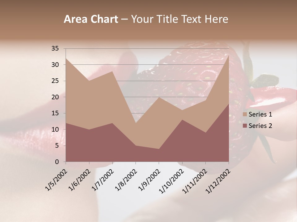 Face Fruit Glamour PowerPoint Template