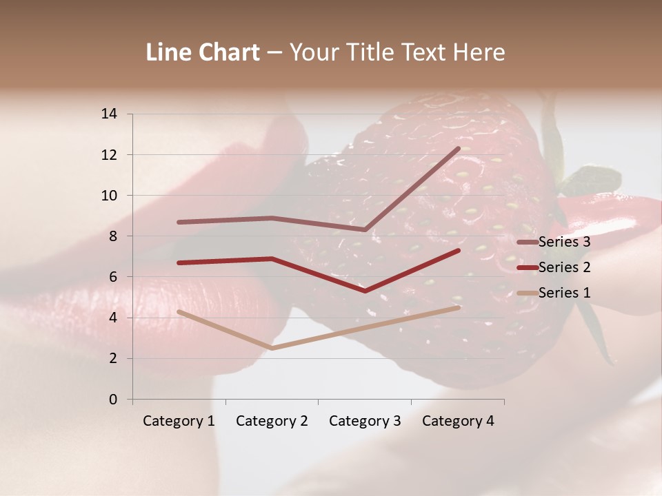 Face Fruit Glamour PowerPoint Template