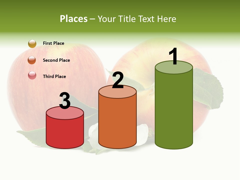 Vitamins Organic Closeup PowerPoint Template