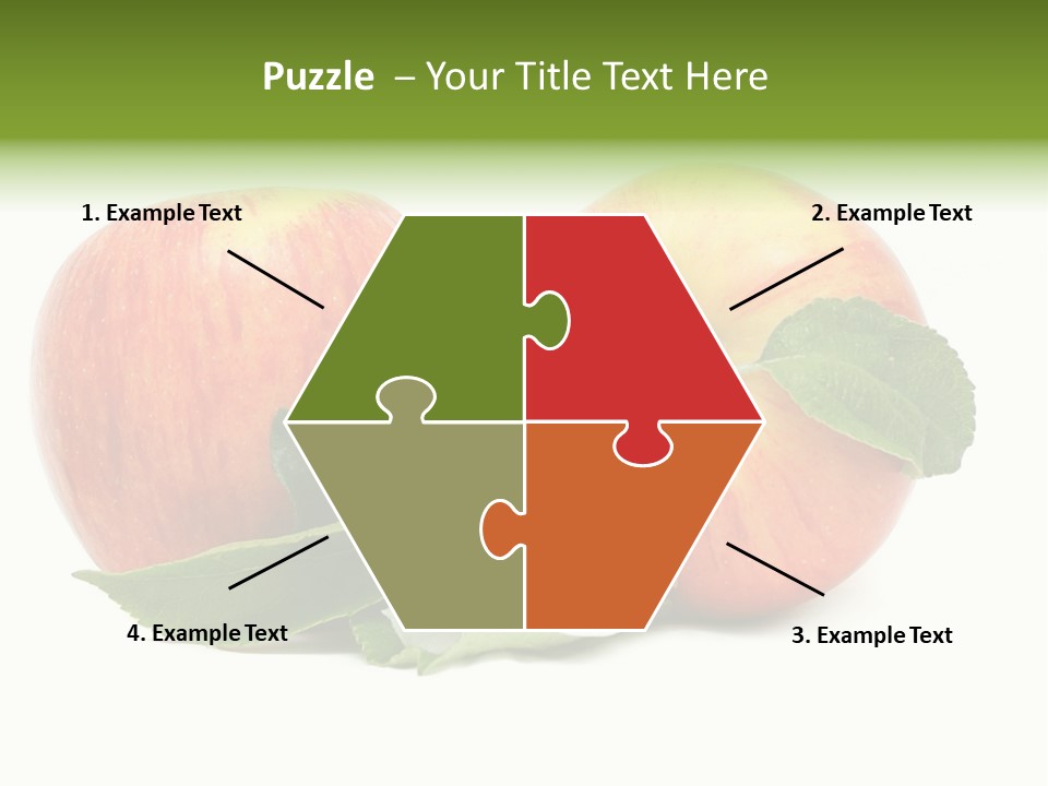 Vitamins Organic Closeup PowerPoint Template