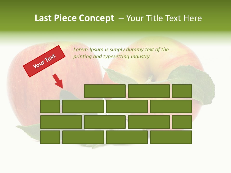 Vitamins Organic Closeup PowerPoint Template