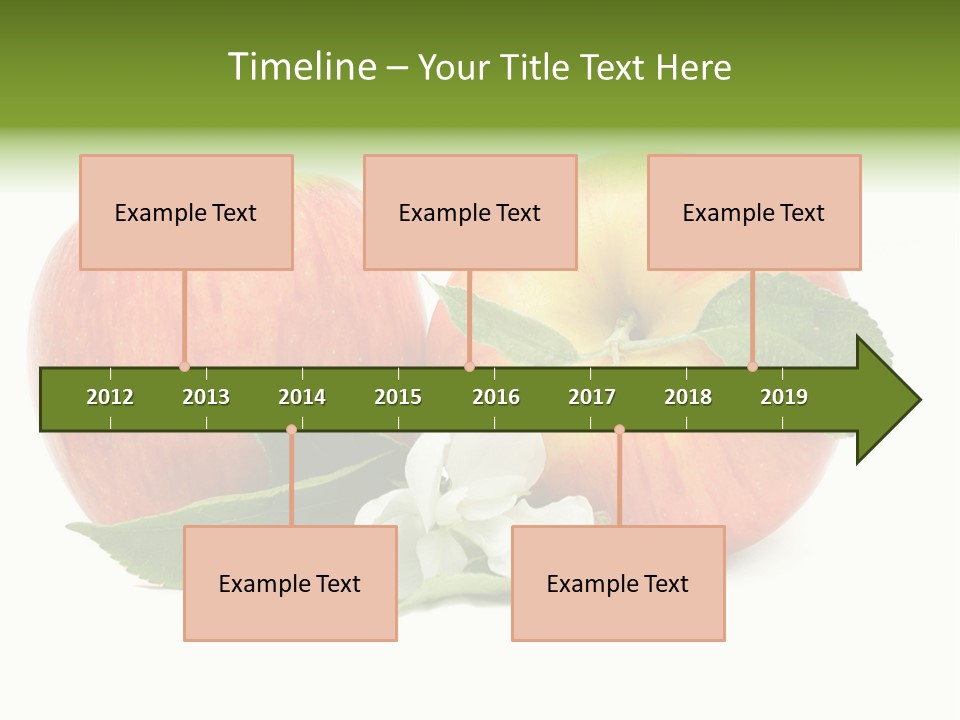 Vitamins Organic Closeup PowerPoint Template