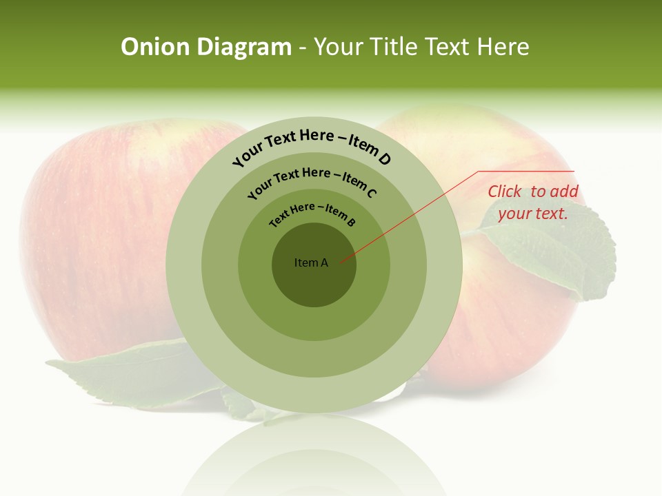 Vitamins Organic Closeup PowerPoint Template