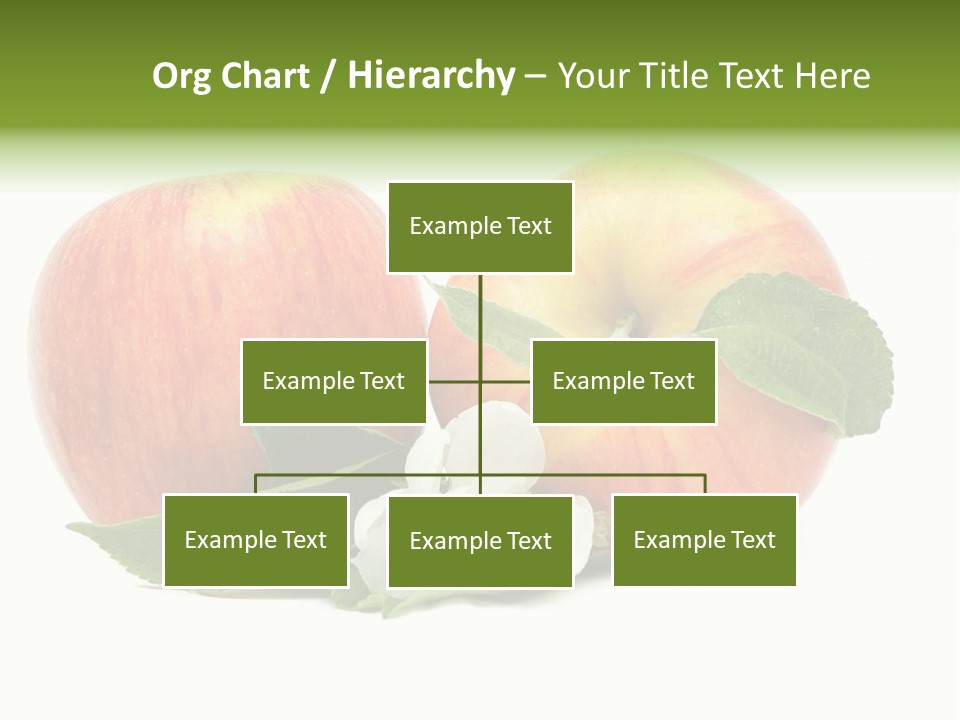 Vitamins Organic Closeup PowerPoint Template