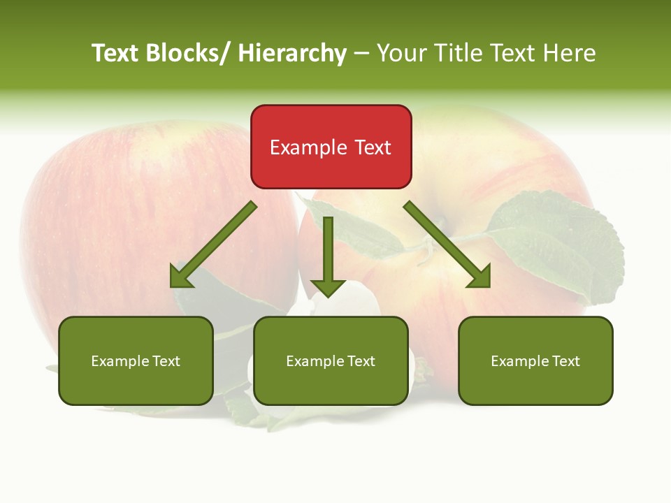 Vitamins Organic Closeup PowerPoint Template