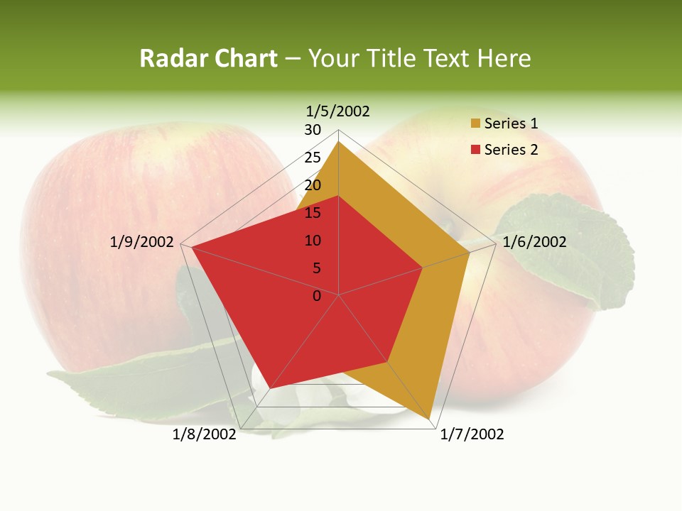 Vitamins Organic Closeup PowerPoint Template