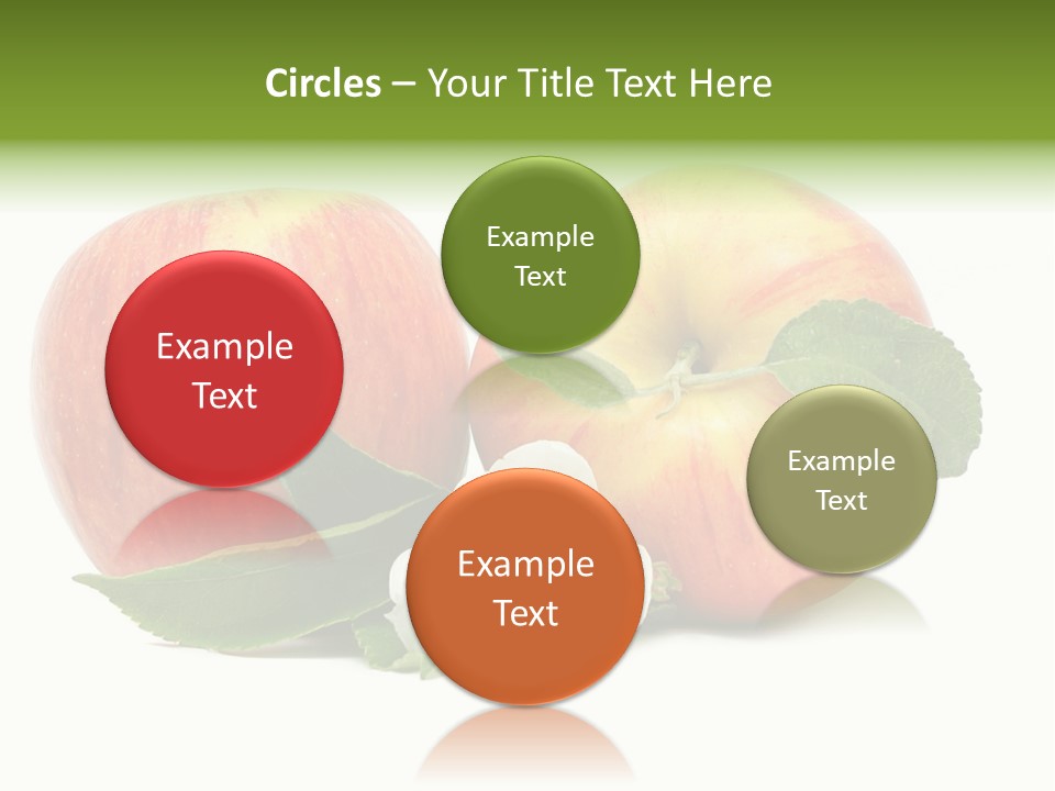 Vitamins Organic Closeup PowerPoint Template
