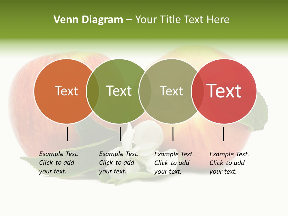 Vitamins Organic Closeup PowerPoint Template