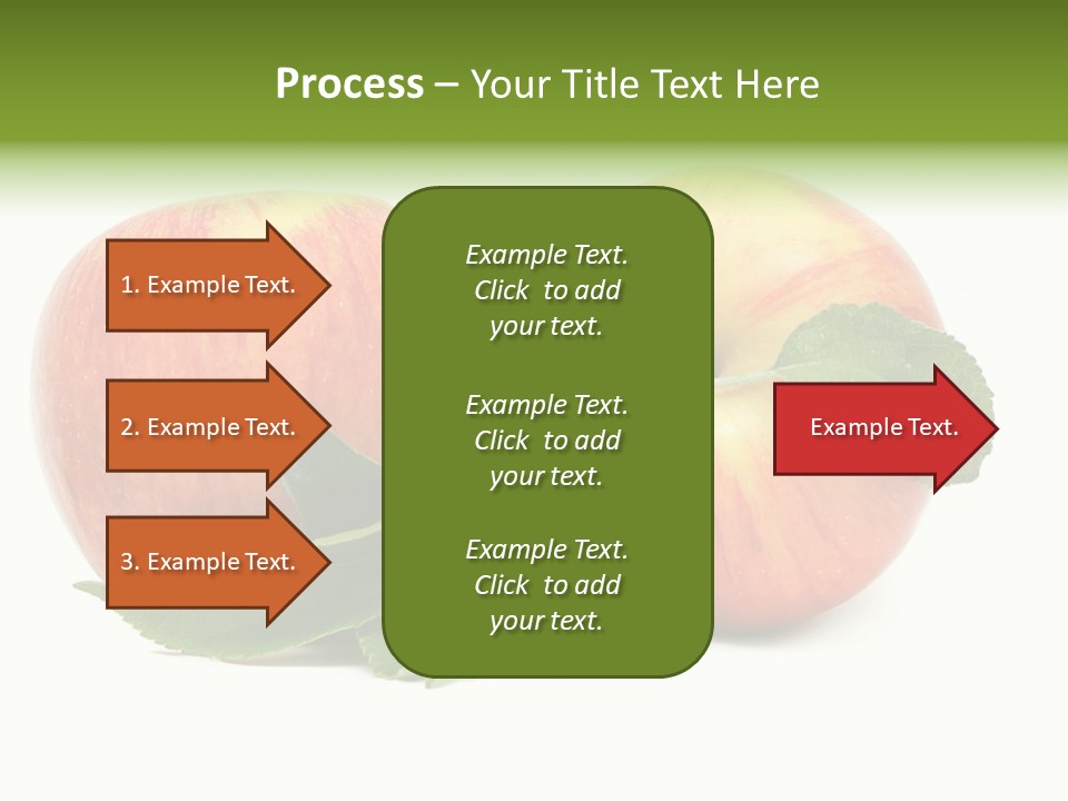 Vitamins Organic Closeup PowerPoint Template