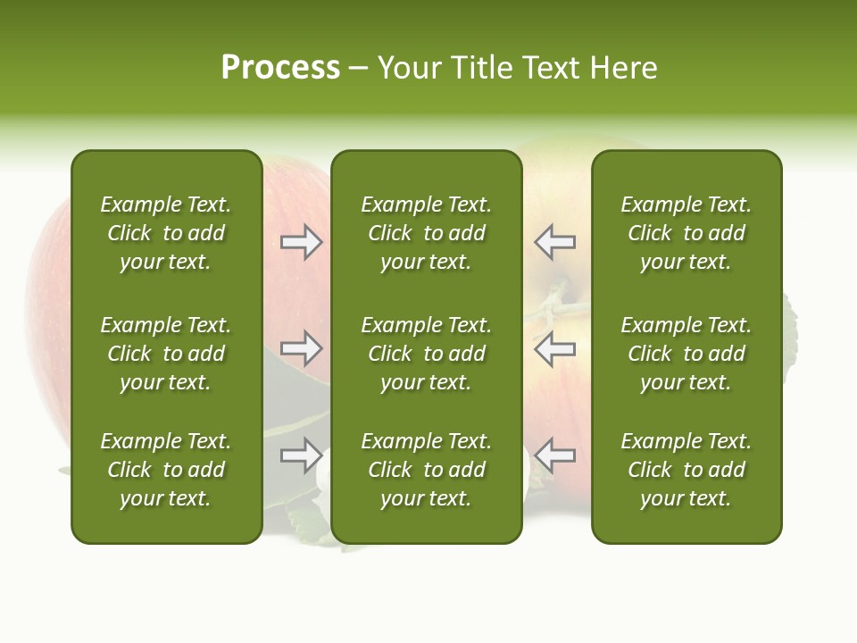 Vitamins Organic Closeup PowerPoint Template