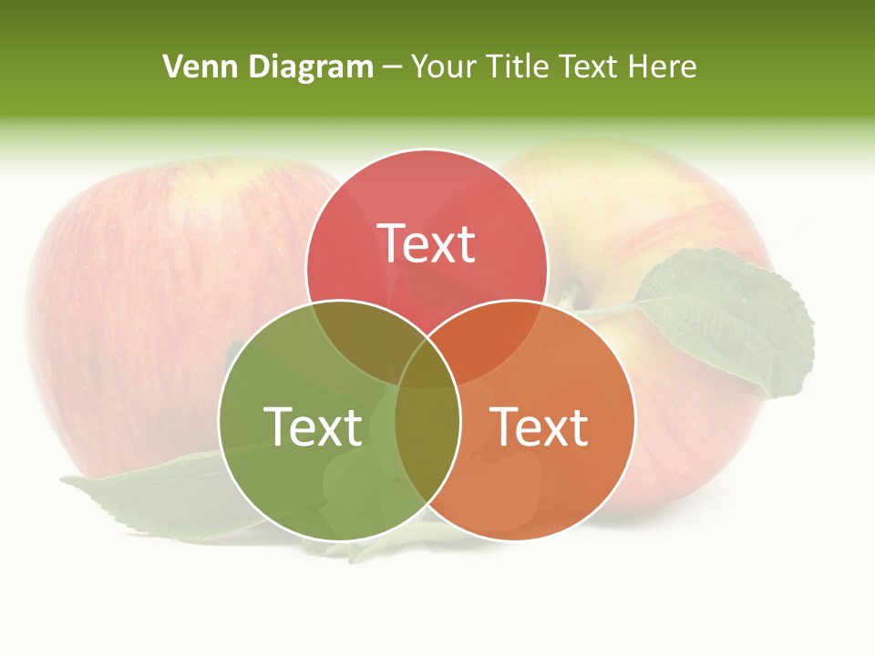 Vitamins Organic Closeup PowerPoint Template