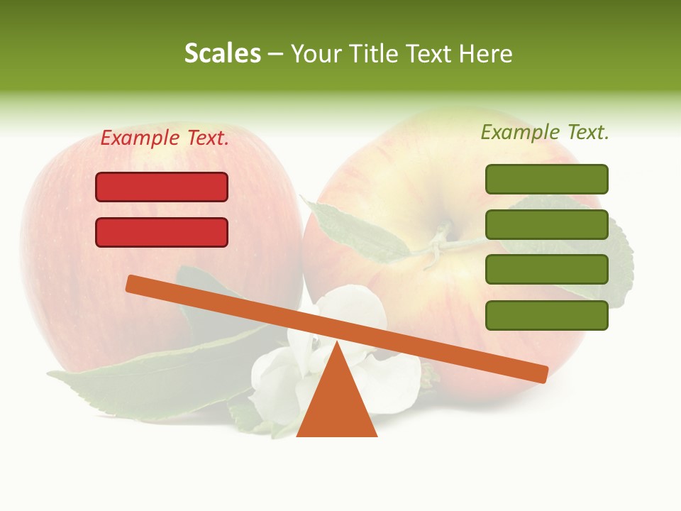 Vitamins Organic Closeup PowerPoint Template