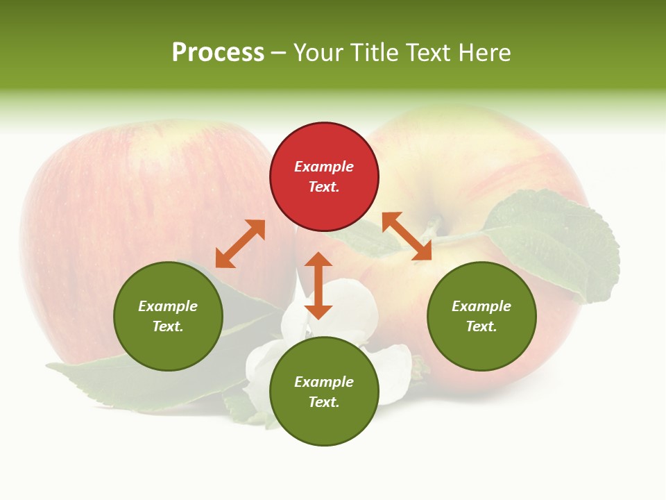 Vitamins Organic Closeup PowerPoint Template