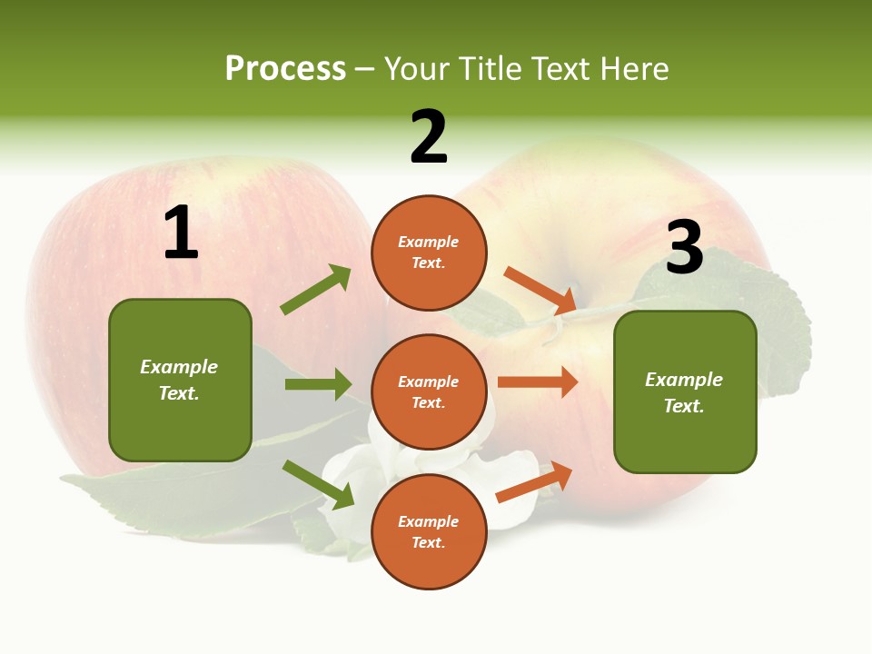 Vitamins Organic Closeup PowerPoint Template