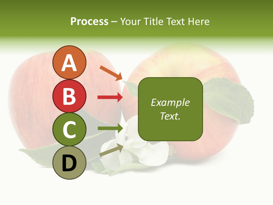 Vitamins Organic Closeup PowerPoint Template