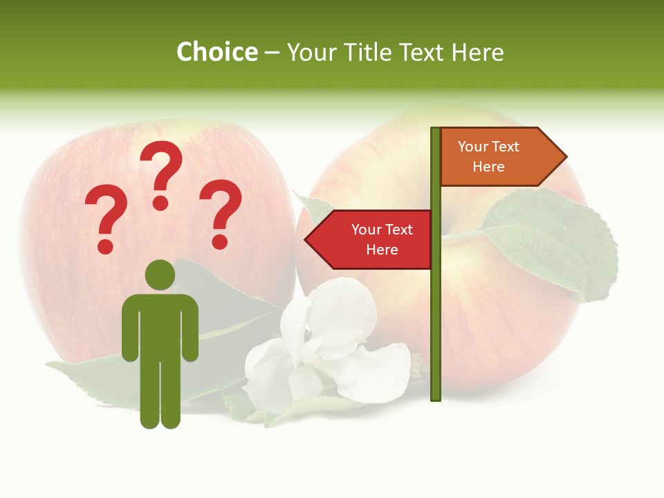 Vitamins Organic Closeup PowerPoint Template