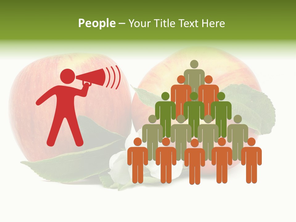 Vitamins Organic Closeup PowerPoint Template