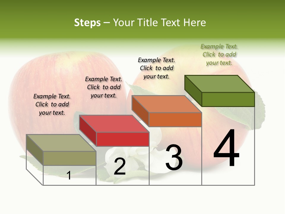 Vitamins Organic Closeup PowerPoint Template