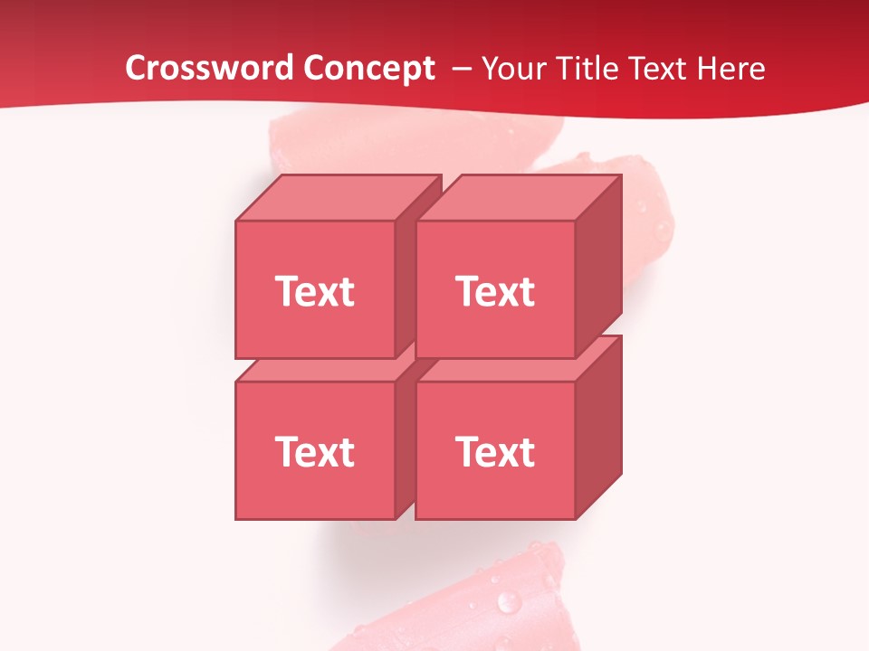 Products Color Lipstick PowerPoint Template