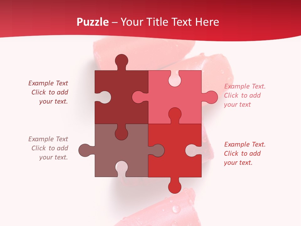 Products Color Lipstick PowerPoint Template