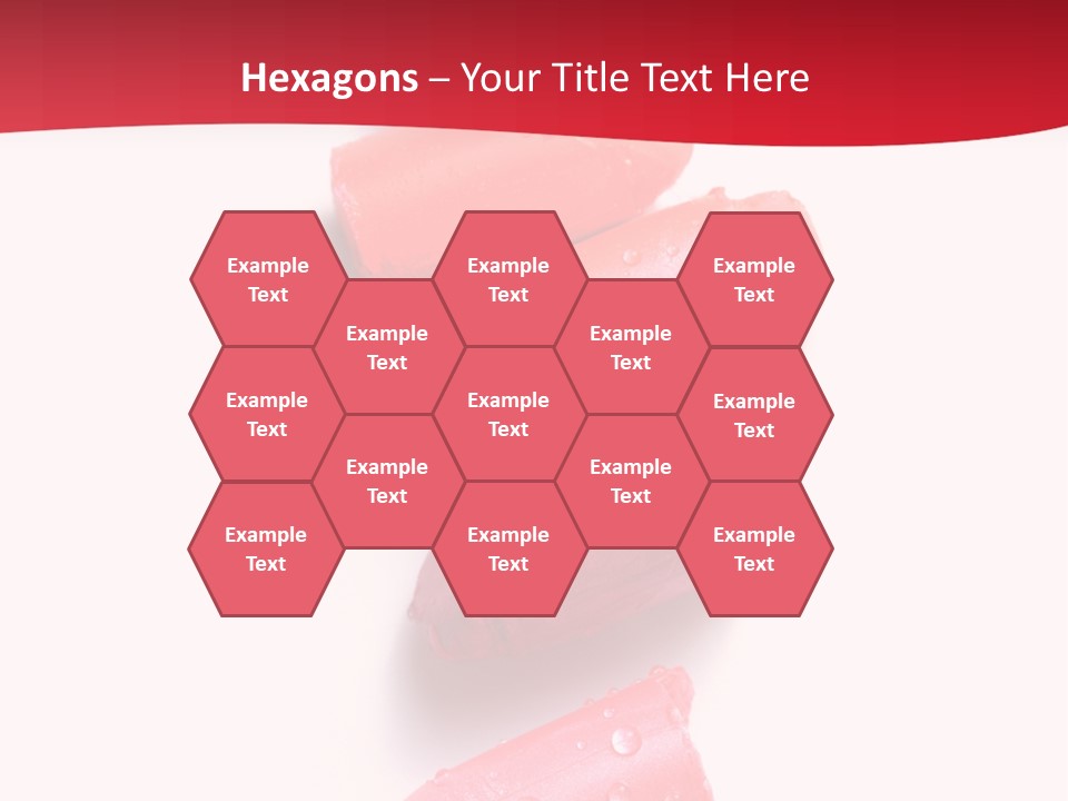 Products Color Lipstick PowerPoint Template