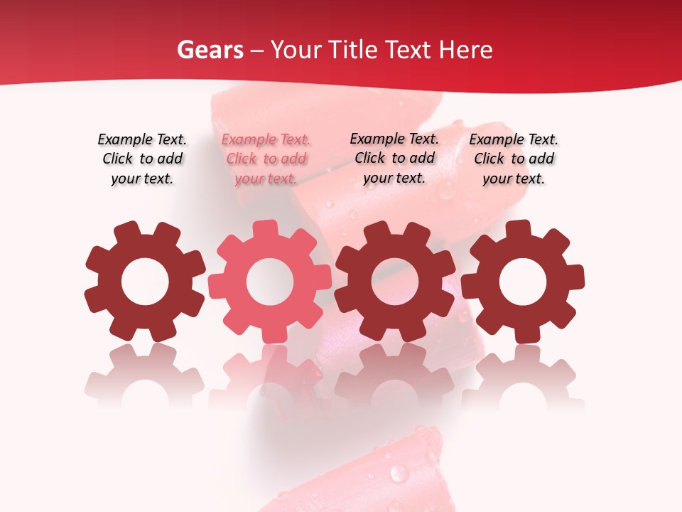 Products Color Lipstick PowerPoint Template