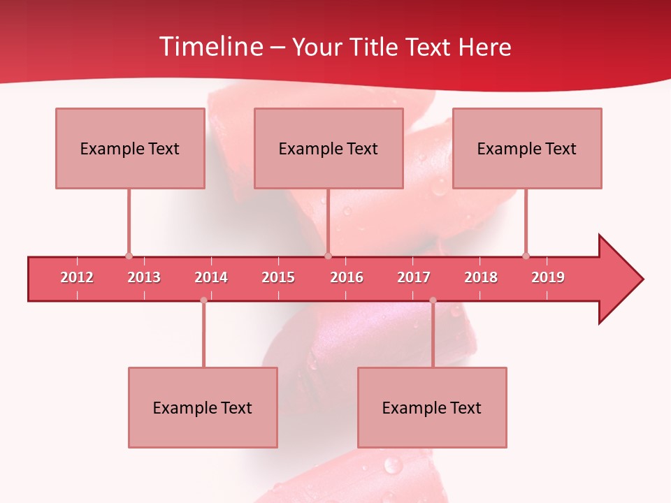 Products Color Lipstick PowerPoint Template