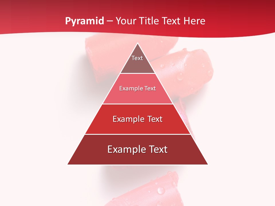 Products Color Lipstick PowerPoint Template