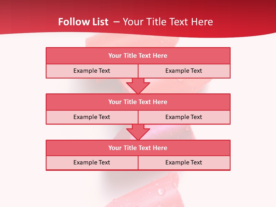 Products Color Lipstick PowerPoint Template