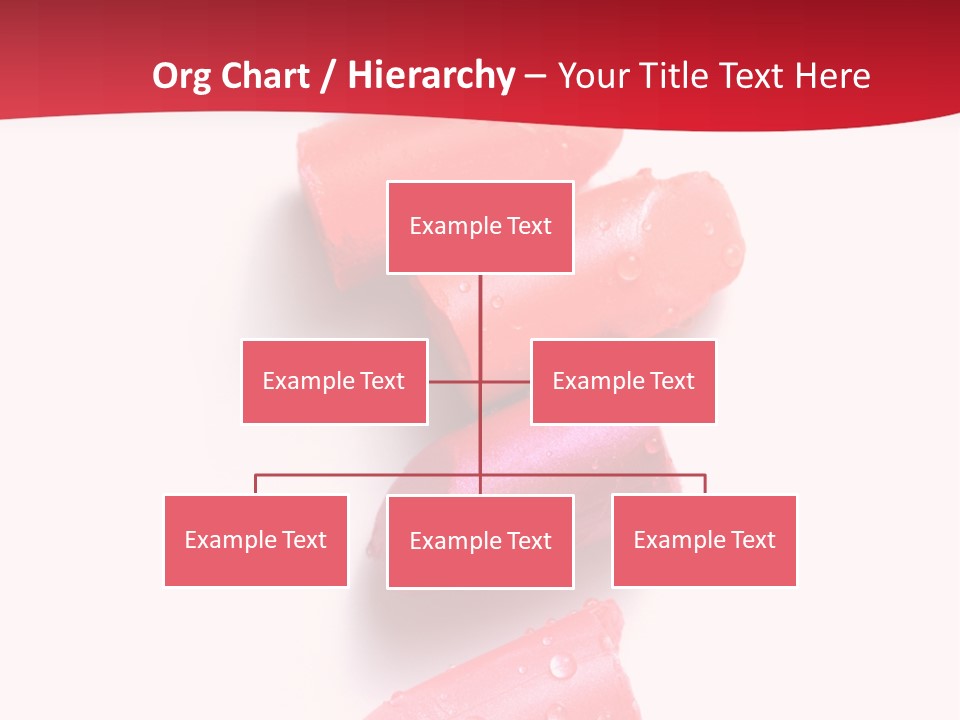 Products Color Lipstick PowerPoint Template