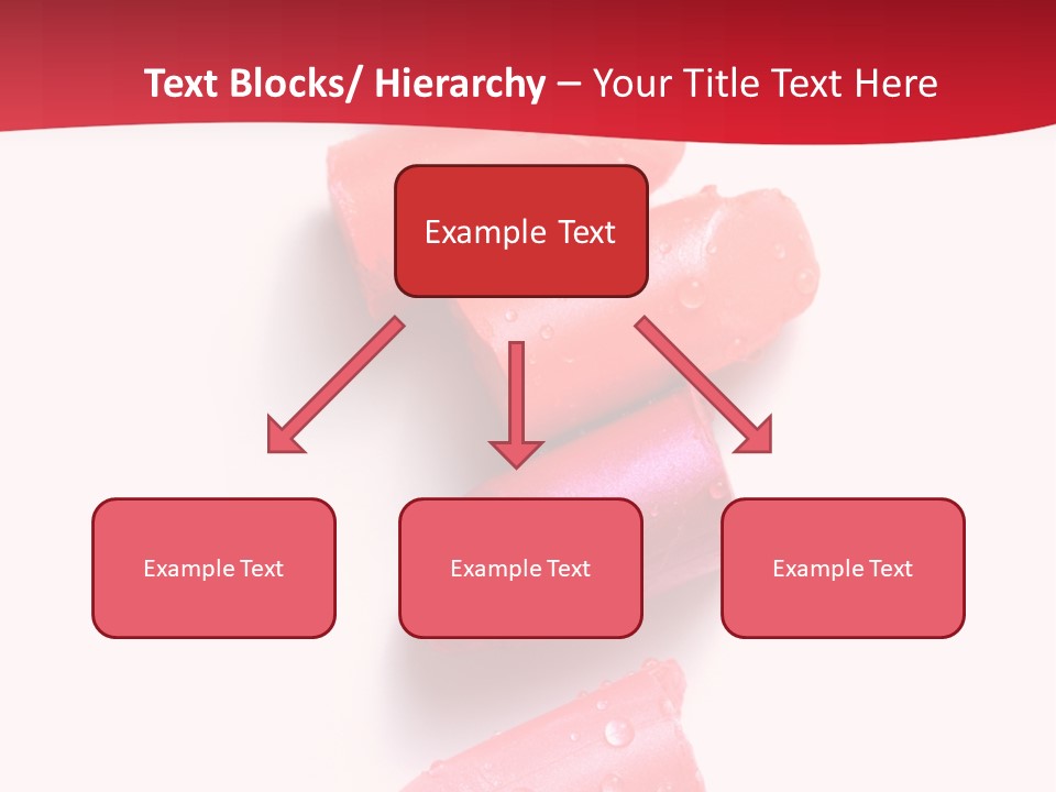 Products Color Lipstick PowerPoint Template