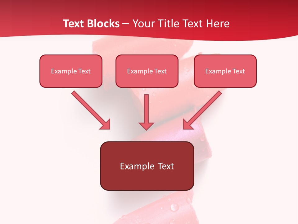 Products Color Lipstick PowerPoint Template