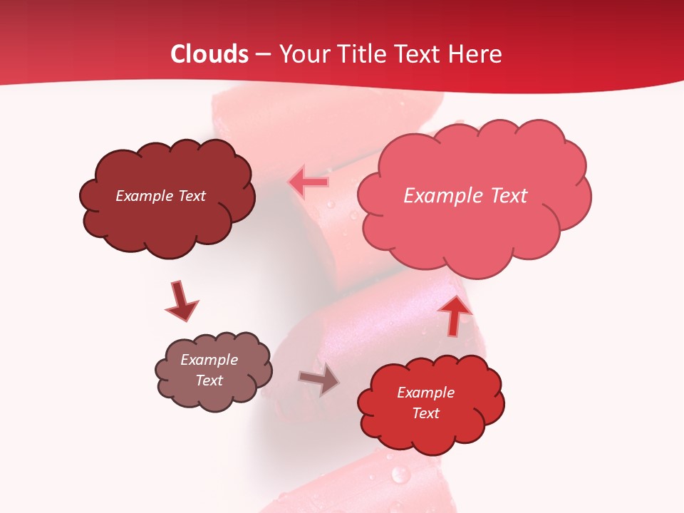 Products Color Lipstick PowerPoint Template