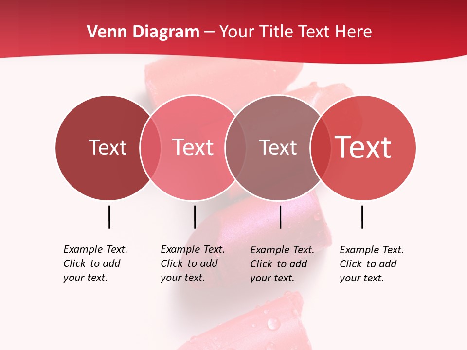 Products Color Lipstick PowerPoint Template