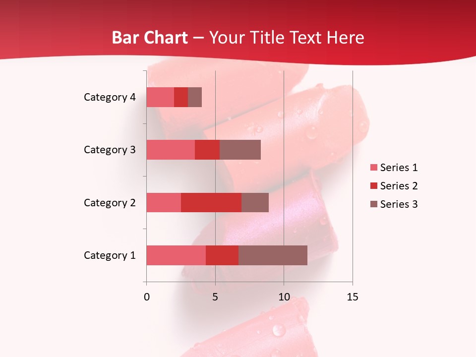 Products Color Lipstick PowerPoint Template