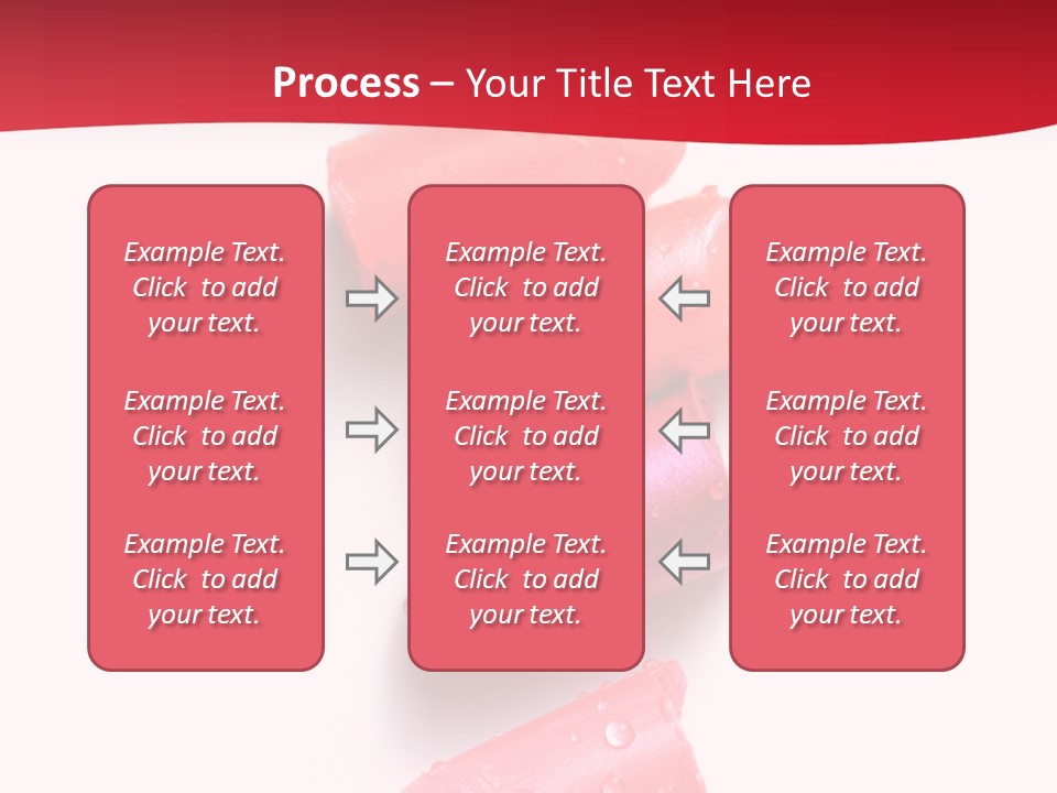 Products Color Lipstick PowerPoint Template