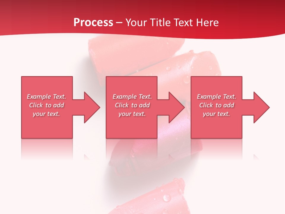Products Color Lipstick PowerPoint Template
