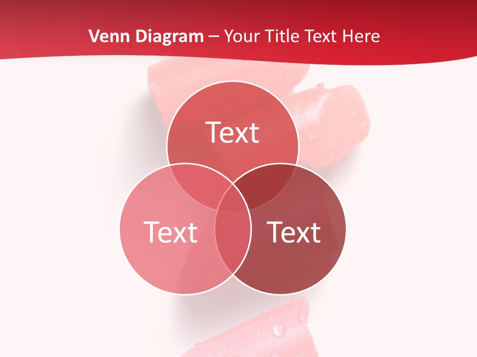 Products Color Lipstick PowerPoint Template