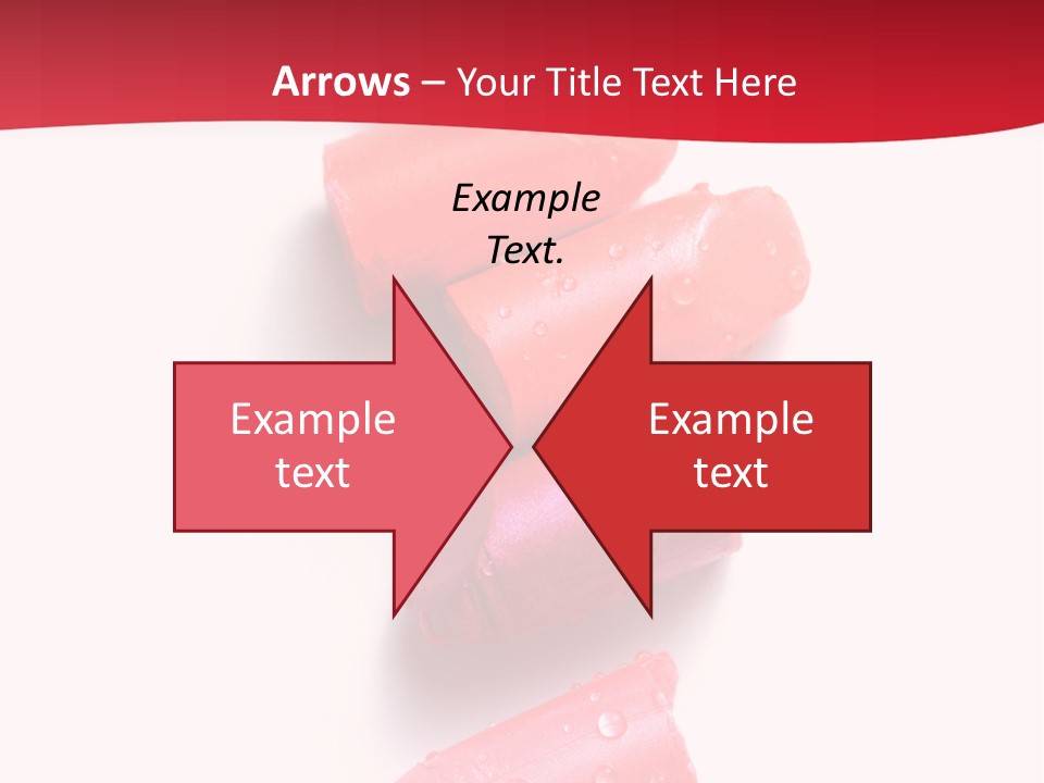 Products Color Lipstick PowerPoint Template