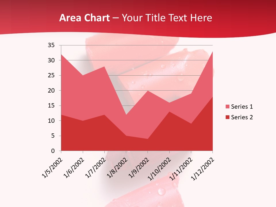 Products Color Lipstick PowerPoint Template