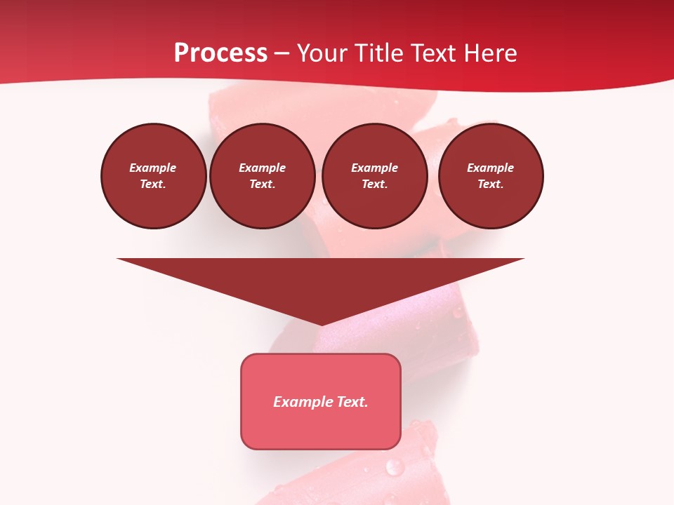 Products Color Lipstick PowerPoint Template