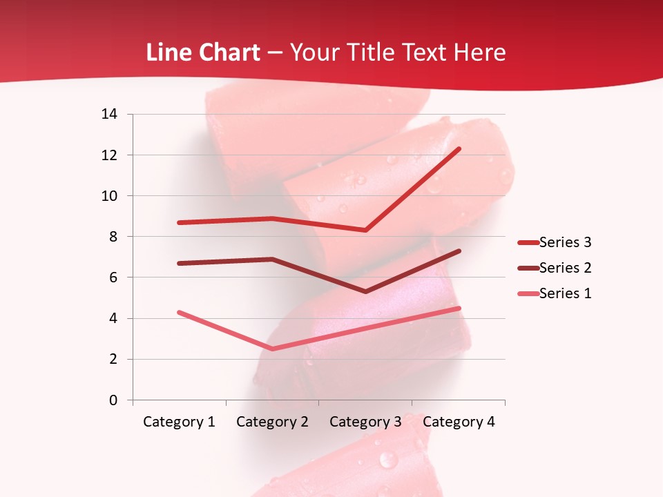 Products Color Lipstick PowerPoint Template