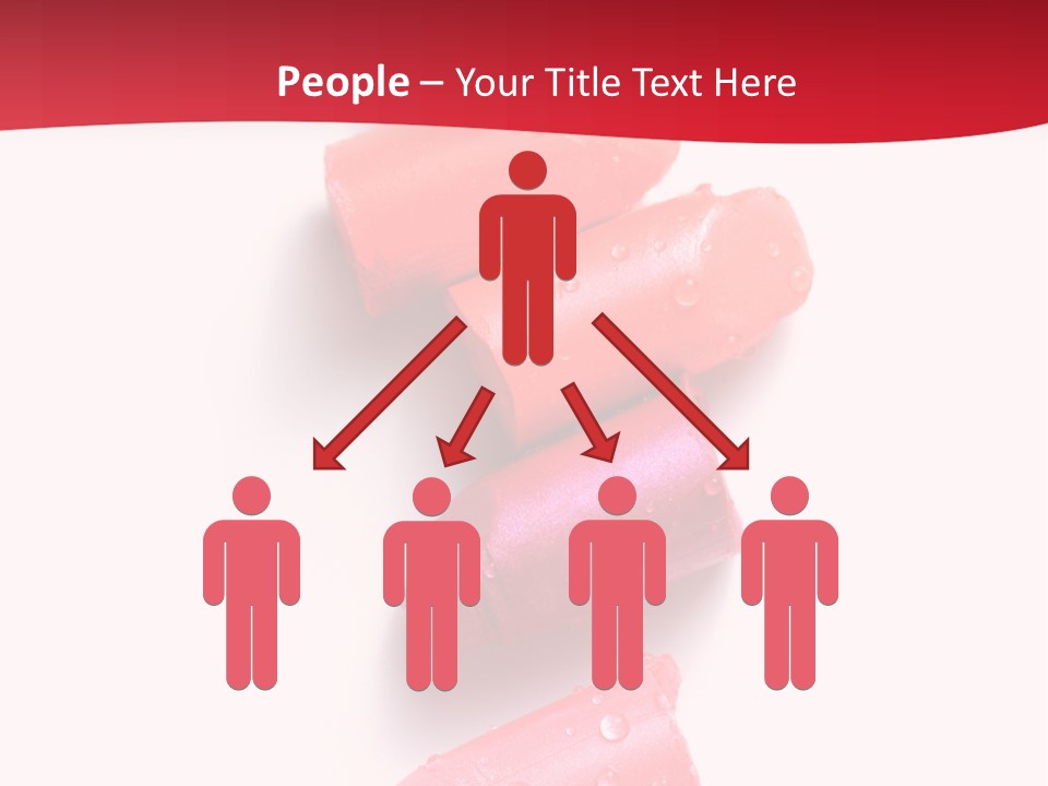 Products Color Lipstick PowerPoint Template