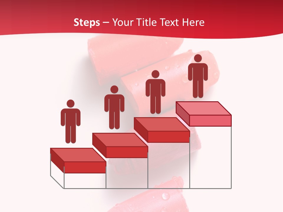 Products Color Lipstick PowerPoint Template