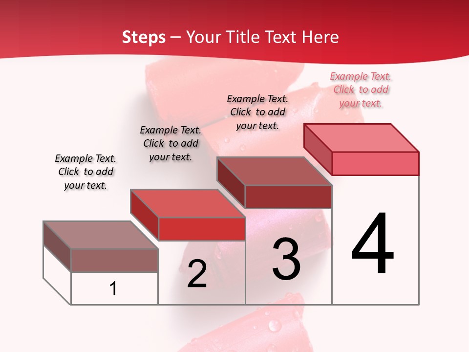 Products Color Lipstick PowerPoint Template