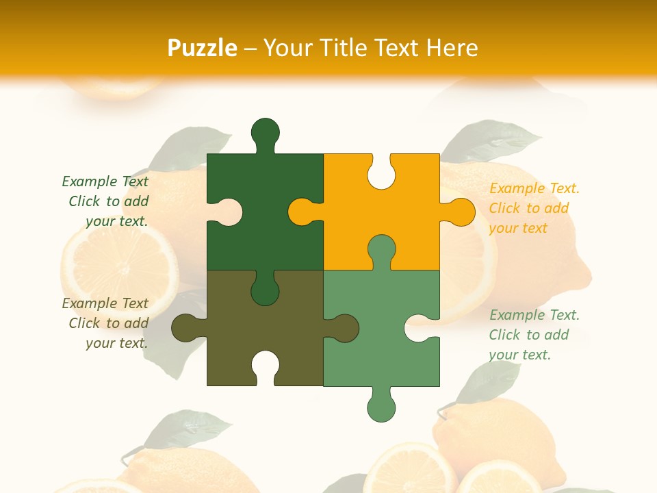 Eat Diet Fresh PowerPoint Template