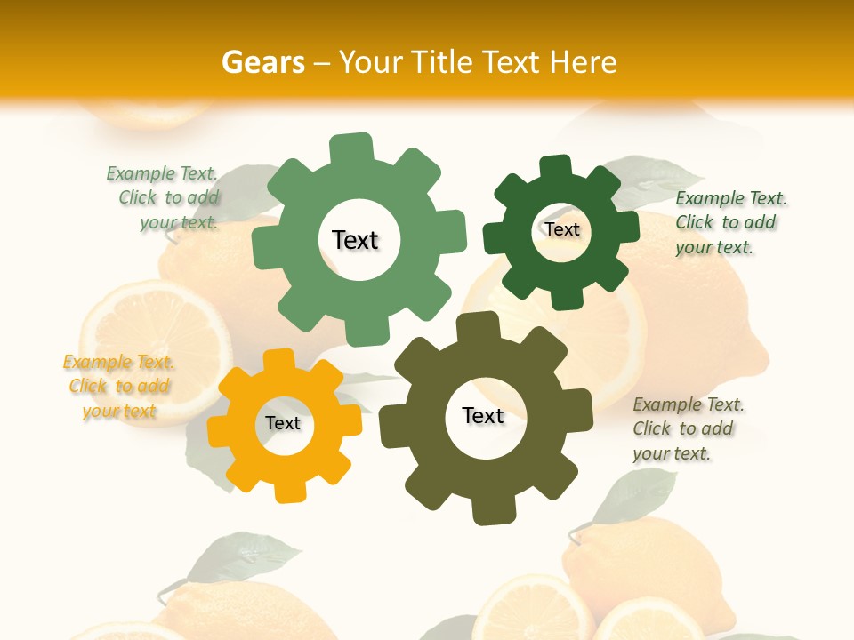 Eat Diet Fresh PowerPoint Template