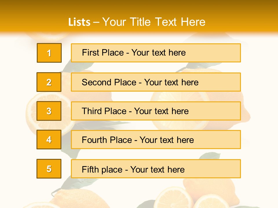 Eat Diet Fresh PowerPoint Template