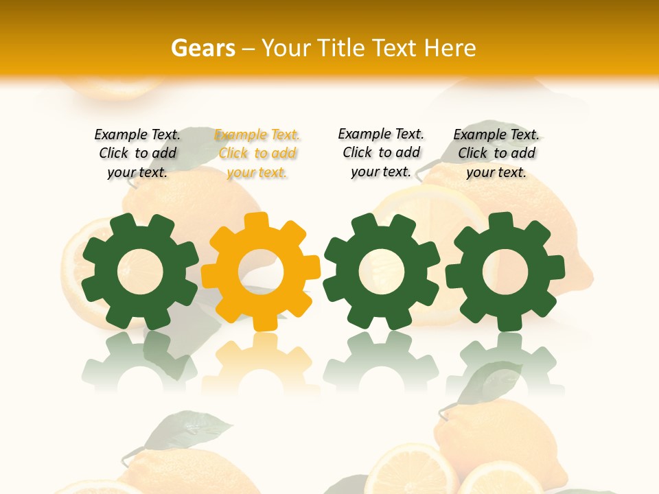 Eat Diet Fresh PowerPoint Template