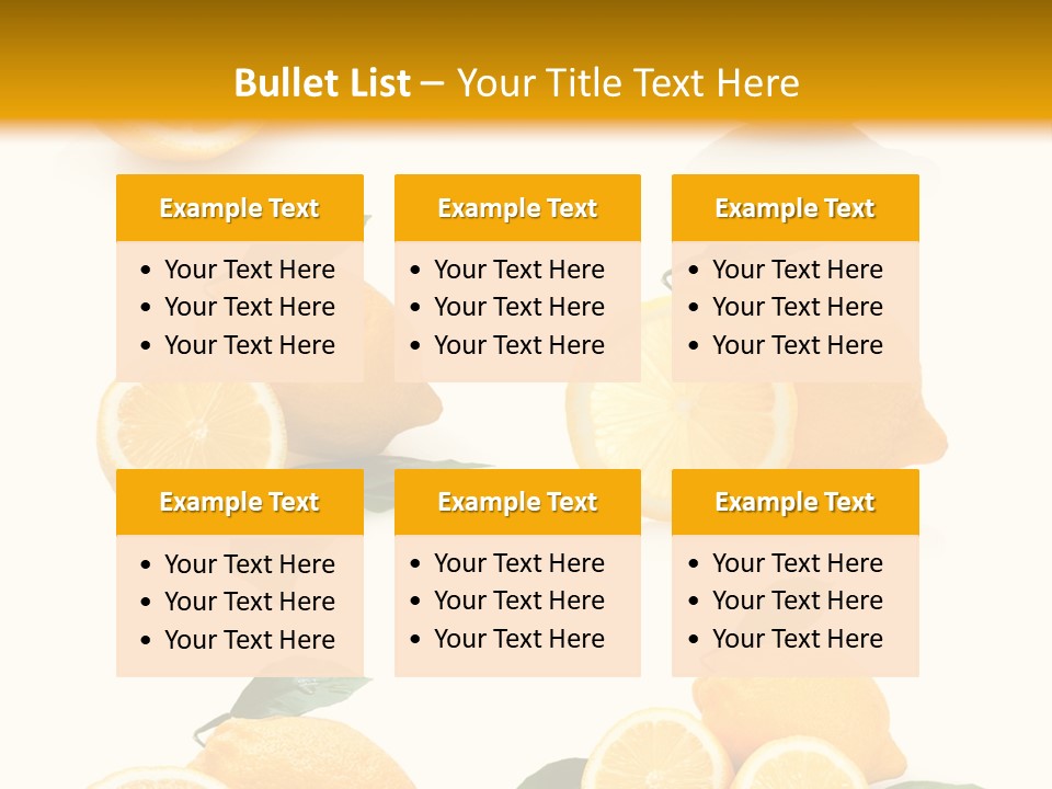 Eat Diet Fresh PowerPoint Template